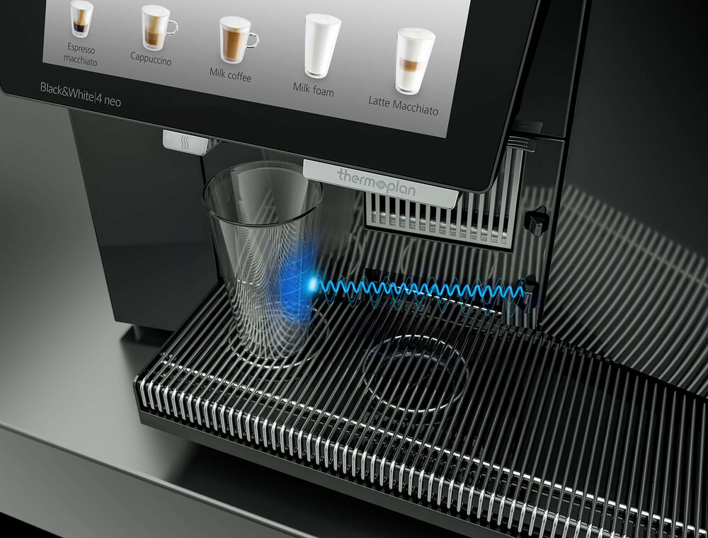 Thermoplan Black & White 4 neo mit Sensor-Gefäßerkennung